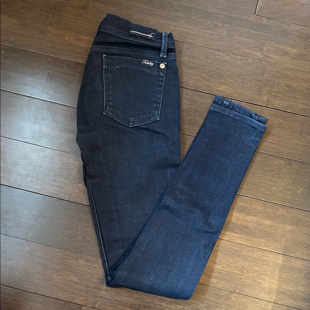 Fidelity Denim Dark Blue Women's Skinny Jeans